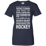 Hockey people Ladies Cotton T-Shirt