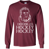 Hockey Hodor Cotton Mens Long Sleeve T-shirt