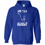 Hockey side Pullover Hoodie 8 oz