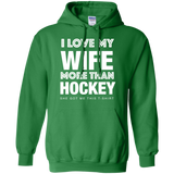 Hockey Wife Pullover Hoodie 8 oz