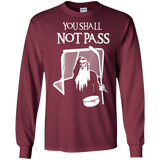 Hockey Gandalf Goalie Cotton Mens Long Sleeve T-shirt