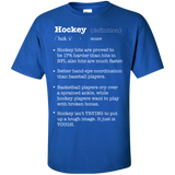 Hockey definition Cotton T-Shirt