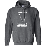 Hockey side Pullover Hoodie 8 oz