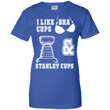 Hockey Cups Ladies Cotton T-Shirt