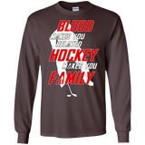 Hockey Family Long Sleeve Cotton T-shirt