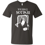 Hockey Gandalf Goalie Men's V-Neck T-shirt