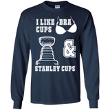 Hockey Cups Cotton Mens Long Sleeve T-shirt