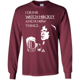 Hockey TyrionCotton Mens Long Sleeve T-shirt