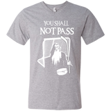 Hockey Gandalf Goalie Men's V-Neck T-shirt