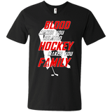 Hockey Family Men's V-Neck T-shirt