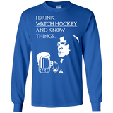Hockey TyrionCotton Mens Long Sleeve T-shirt