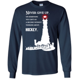 Hockey Lord of the Rings Cotton Mens Long Sleeve T-shirt