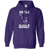 Hockey side Pullover Hoodie 8 oz