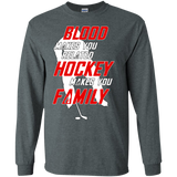 Hockey Family Long Sleeve Cotton T-shirt