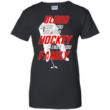 Hockey Family Ladies Cotton T-Shirt