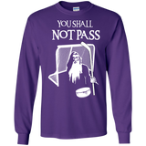 Hockey Gandalf Goalie Cotton Mens Long Sleeve T-shirt