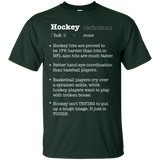 Hockey definition Cotton T-Shirt