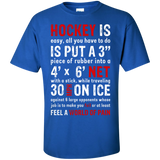Hockey is easy Cotton T-Shirt