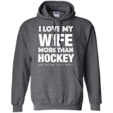 Hockey Wife Pullover Hoodie 8 oz