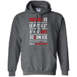 Hockey is easy Pullover Hoodie 8 oz