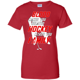 Hockey Family Ladies Cotton T-Shirt