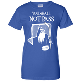 Hockey Gandalf Goalie Ladies Cotton T-Shirt