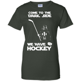 Hockey side Ladies Cotton T-Shirt