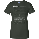 Hockey definition Ladies Cotton T-Shirt