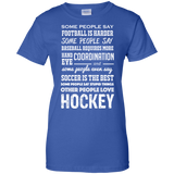 Hockey people Ladies Cotton T-Shirt