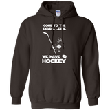 Hockey side Pullover Hoodie 8 oz