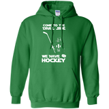 Hockey side Pullover Hoodie 8 oz