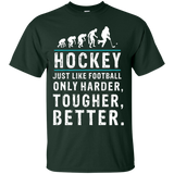 Hockey is better Cotton T-Shirt