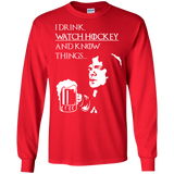 Hockey TyrionCotton Mens Long Sleeve T-shirt
