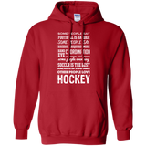 Hockey people Pullover Hoodie 8 oz