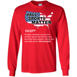 All sports matter Cotton Mens Long Sleeve T-shirt