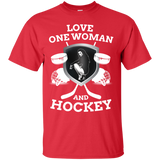 Hockey Love Cotton T-Shirt