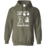 Hockey Cups Pullover Hoodie 8 oz