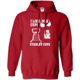 Hockey Cups Pullover Hoodie 8 oz