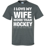 Hockey Wife Cotton T-Shirt