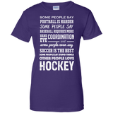 Hockey people Ladies Cotton T-Shirt