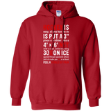 Hockey is easy Pullover Hoodie 8 oz