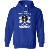 Hockey Love Pullover Hoodie 8 oz