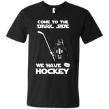 Hockey side Men's V-Neck T-shirt