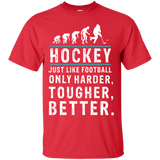 Hockey is better Cotton T-Shirt