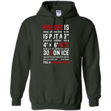 Hockey is easy Pullover Hoodie 8 oz