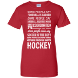 Hockey people Ladies Cotton T-Shirt