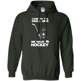 Hockey side Pullover Hoodie 8 oz