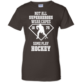Hockey SuperHeroes Ladies Cotton T-Shirt