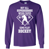 Hockey SuperHeroes Cotton T-shirt