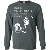 Hockey TyrionCotton Mens Long Sleeve T-shirt